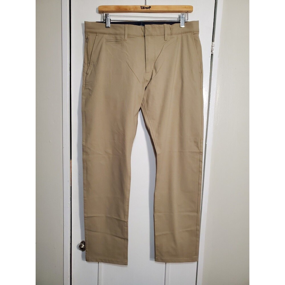 J.CREW Men's 484‎ Slim Tech Pant , Size 34x30. NEW W/TAGS. khaki color.SKU# A-45